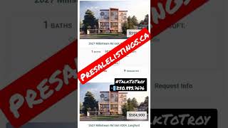 Looking for PreSale Listings in Victoria? PreSaleListings.ca condos homes duplex presale  listings