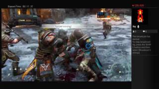 For honor online ps4