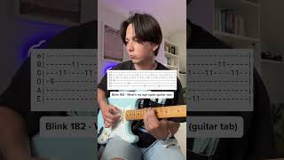 How to play Blink 182 - What’s My Age Again (guitar tabs)