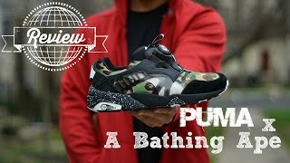 Puma x A Bathing Ape Disc Blaze Review + On Feet