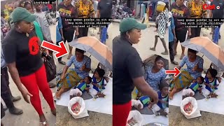 Very SAD End 😭😭: This lady pretended to be cripple but it was a lie.