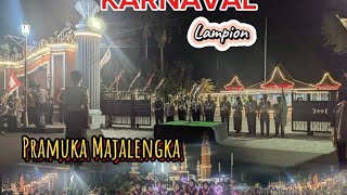 Karnaval Lampion Majalengka menyambut Hut pramuka