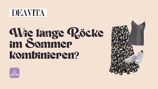 Maxirock kombinieren: So stylst du die langen Röcke für den perfekten Sommerlook