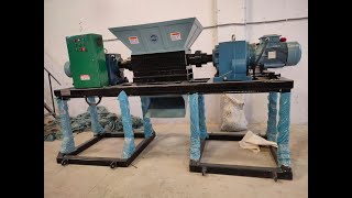 Multi Purpose Double Shaft Shredder Machine