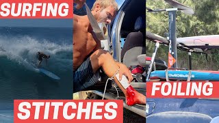 Surfing, WingFoiling and STITCHES InZane’s World VLOG