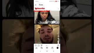 ADIN ROSS LIVE WITH NBA YOUNGBOY BABY MOMMA JANIAMESHELL GETS HEATED 🔥 #SHORTS