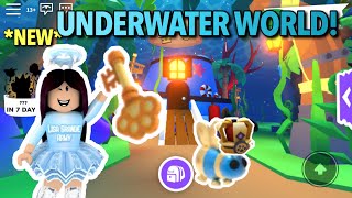 New UNDERWATER PLACE & Key To The Vault In Adopt Me! (Roblox)