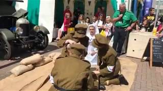 St John Cymru - Cadet WW1 Re-enactment at the National Eisteddfod