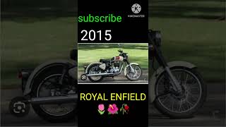 The Evolution of Royal Enfield bullet (2000~2023) #shorts #evolution #bikelover #royalenfieldbullet