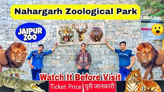 nahargarh Zoological park | lion Safari in jaipur | biggest zoo of Rajasthan | ved sharma vlog