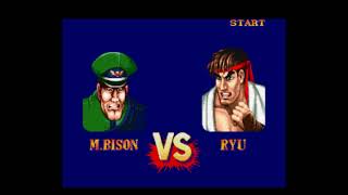 Street Fighter 2 Turbo Hyper Fighting (SNES)- M. Bison (Normal) Playthrough 1/4