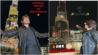 Pathaan Trailer On Burj Khalifa | Pathaan Trailer Launch | Shah Rukh Khan. #srk #pathaan #yrf