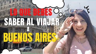 ¡MIRA ESTE VIDEO ANTES DE IR A BUENOS AIRES! - ¿QUÉ HACER y VISITAR?