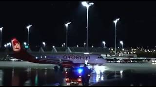 Letzter Flug von Air Berlin von München nach Berlin Tegel / Abschied  Teil 3