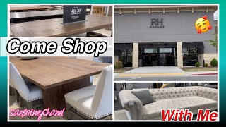 Come Shop With Me | Restoration Hardware Outlet (Shopping For Dining Room Table)