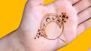 girl simple mehndi design 2024 || girl trendy mehndi design for back hand || mehndi design