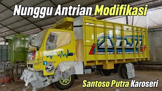 Antrian Modifikasi Santoso Putra Karoseri‼️Siap Rilis ⁉️ #bossgalakofficial #santosoputrakaroseri