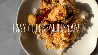 Easy chicken biryani. MOTHER’S DAY SPECIAL 2020.