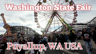 Last Day of Washington State Fair in Puyallup WA USA 🇺🇸 on Sunday, September 22nd, 2024, 5pm-9:30pm