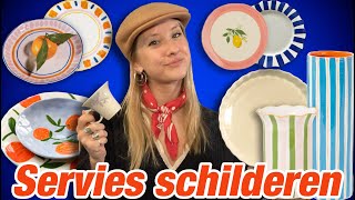 Beschilder je SERVIES met mij! // Rosalie Boom #218