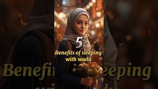 5 Benefits of sleeping with wadu #shorts #ytshorts #youtube #islam #subscribe #like #comment