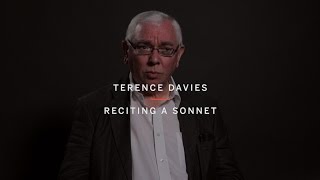 TERENCE DAVIES | Reciting A Sonnet | TIFF15