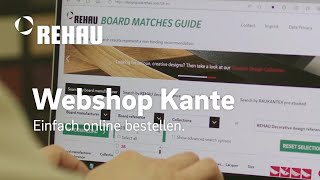 REHAU Webshop Kante: Für Fortgeschrittene