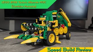 LEGO 42168 Technic Alternate MOC (Combine Harvester) - LEGO MOC Speed Build Review