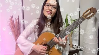 Silent Night Arr. by Thu Le (for Beginners) | Christmas song