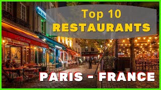 ⭐ Top Restaurants in Paris | Paris Best Restaurants | Restaurants in Paris France