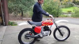 For Sale 1976 Bultaco 370 Pursang Motocross Motorcycle $6750.00