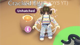 Cracked Egg In Adopt Me (#shorts)