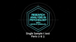 Single Sample t test Part 2 | UGA Statistics