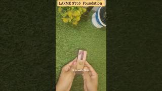 Lakme 9To5 Foundation Review🥳#lakme#shorts#makeup#viral#haul#review#shopping#bestproducts