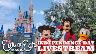 🔴 LIVE - Fourth of July Park Hopping Part 2 Live Stream 07.04.24