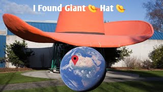 I Found Giant 👒 Hat 👒 On Google Earth & Map