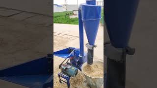 Automatic continuous hammer mill grinder pulverizer machine