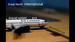 1:400 Gemini Jets Great North International Airport Update #14 (CYGN)