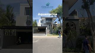 Aquamarine Type Favorit Citraland Surabaya dengan Balkon dan INNER Garden Paling Cantik #rumahmewah