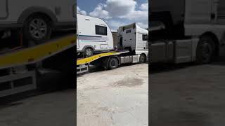 Caravan Transporter Semi Triler