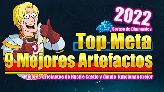 Hustle Castle | 9⃣ Ranking Meta | Top 9 Mejores Artefactos | 🔹 + Sorteo de diamantes | 2022