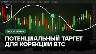 Потенциальный таргет для корекции BTC | Обзор 28.05.2024