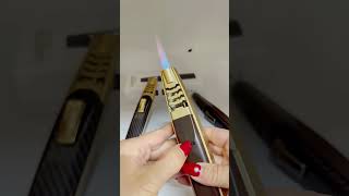 Cosmo Flame Metal Jet Lighter #shorts #lighter #amazing #youtubeshorts