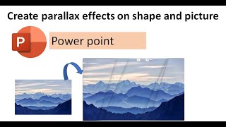 Create parallax effects to shape and picture (shape intersect)