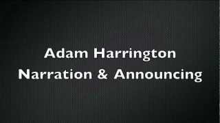 Adam Harrington Narration & Corporate VO