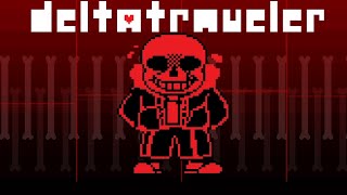 Underfell Sans Boss Fight | Deltatraveler [ DELTARUNE/UNDERTALE FAN GAME ]