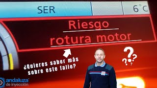 Riesgo rotura motor