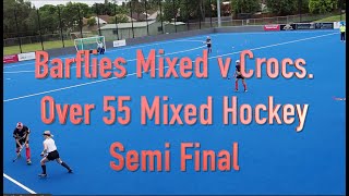 Barflies Mixed v Crocs. Mixed Hockey Semi Final 2. Gold Coast 2021