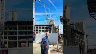 The Etihad Stadium expansion work continues at pace #etihadstadium #mancity #mancityvbrentford