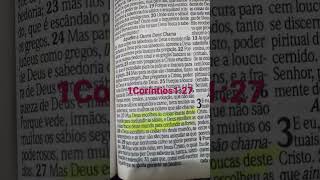 #Deus# 1 Coríntios 1:27#shors🙏🙏🙏